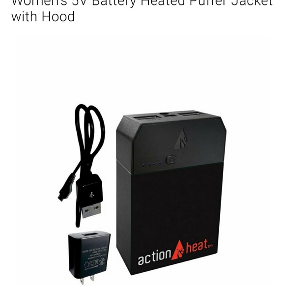 Action Heat Women's heated winter coat Large - Picture 3 of 11